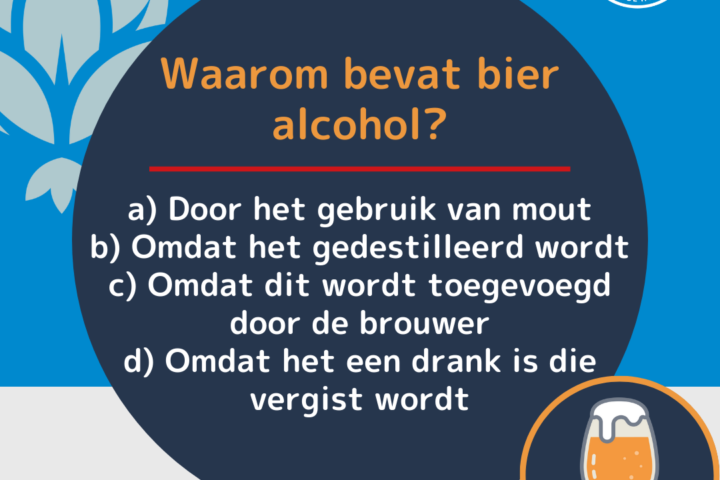 Waarom bevat bier alcohol?