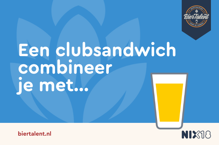 Clubsandwich met kalkoen gaat goed samen met?
